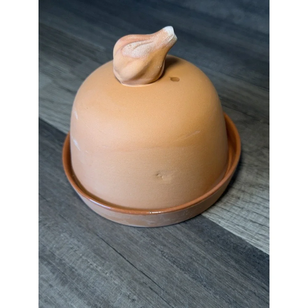 Boston Warehouse Terra Cotta Whole Garlic Baker